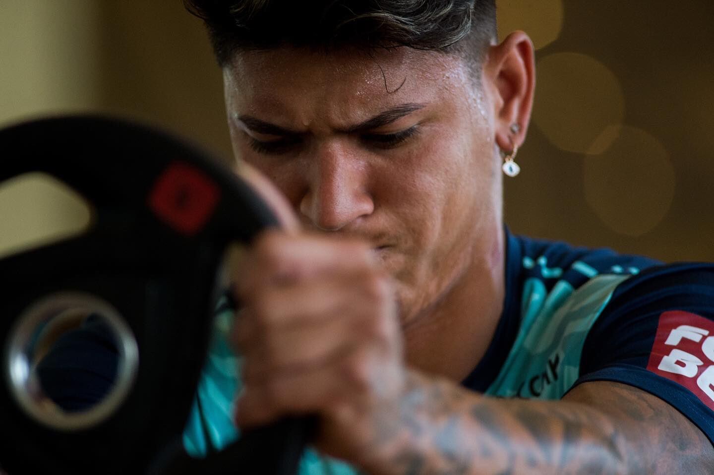 Jorge Carrascal en su retorno al plantel del CSKA / Twitter: @pfc_cska