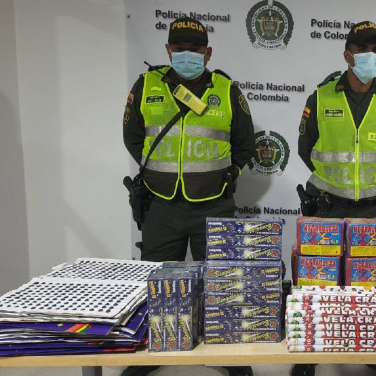 Policía incauta cargamento de pólvora en Barranquilla