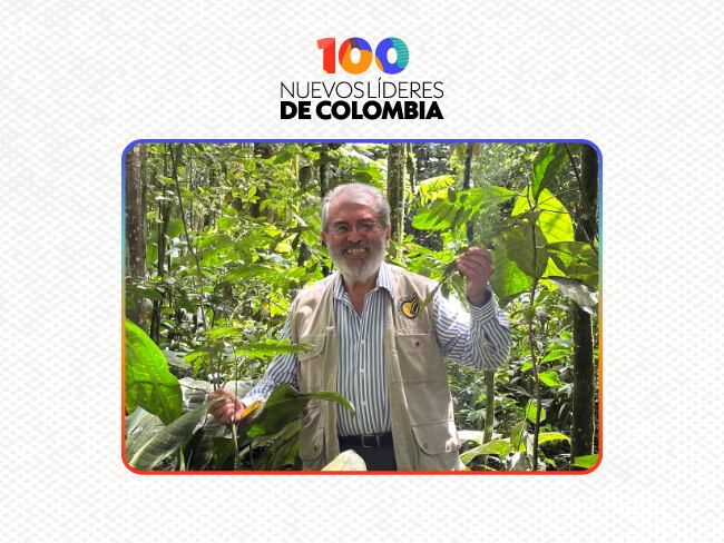 Alberto Gómez, fundador del Jardín Botánico de Quindío. | Foto: cortesía - Alberto Gómez
