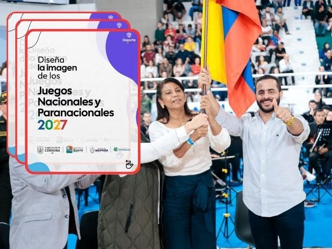 Convocatoria para diseñar imagen y mascota de los Juegos Nacionales 2027.