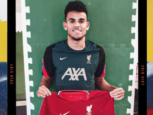 Luis Díaz firmó su contrato con el Liverppol hasta junio del 2027.