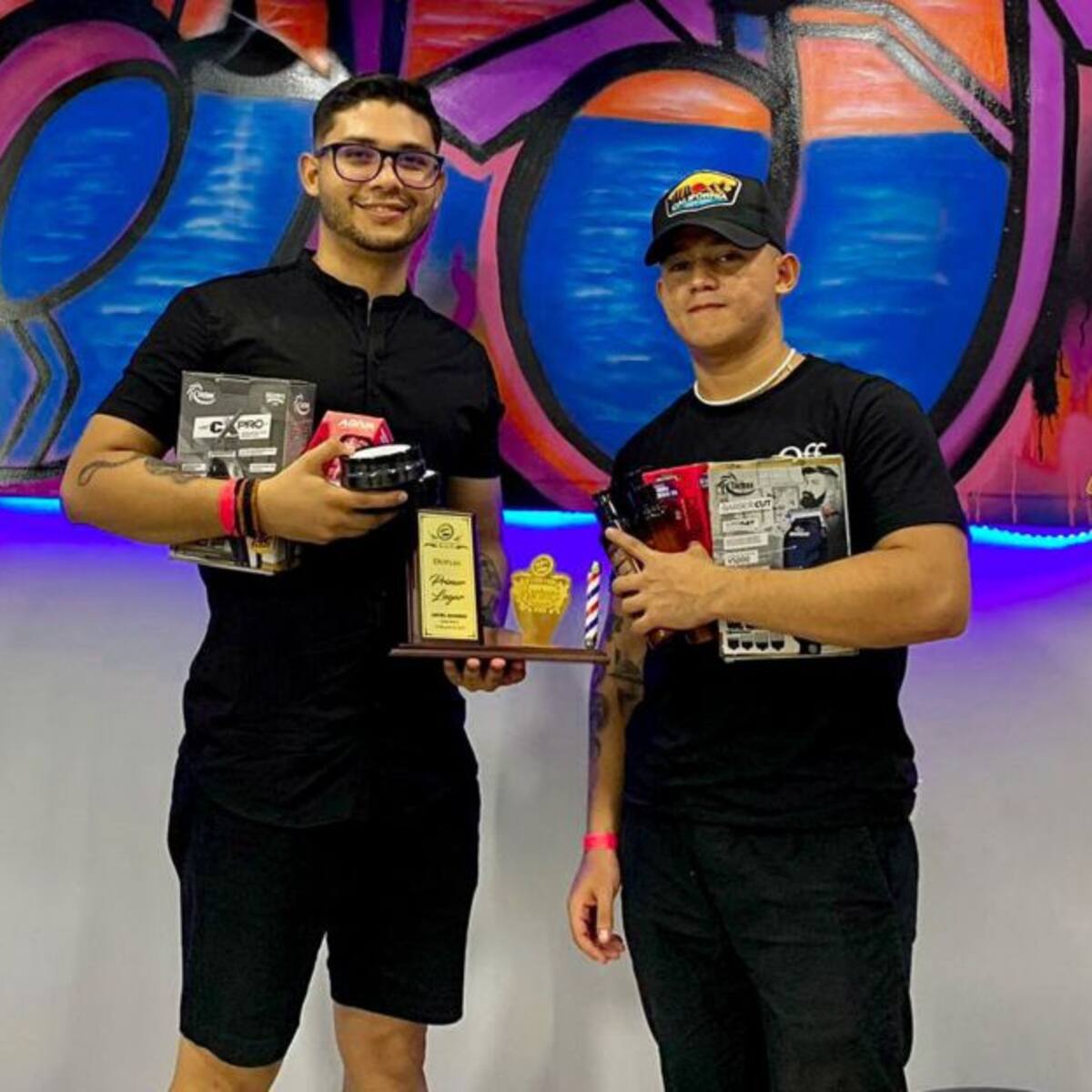 Barberos en Santa Marta se alzan ganadores en la competencia Level Barbers