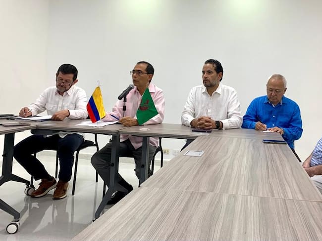 Rectores directivos de asociaciones de educación superior del país, reunidos en Barranquilla./ Foto: Caracol Radio