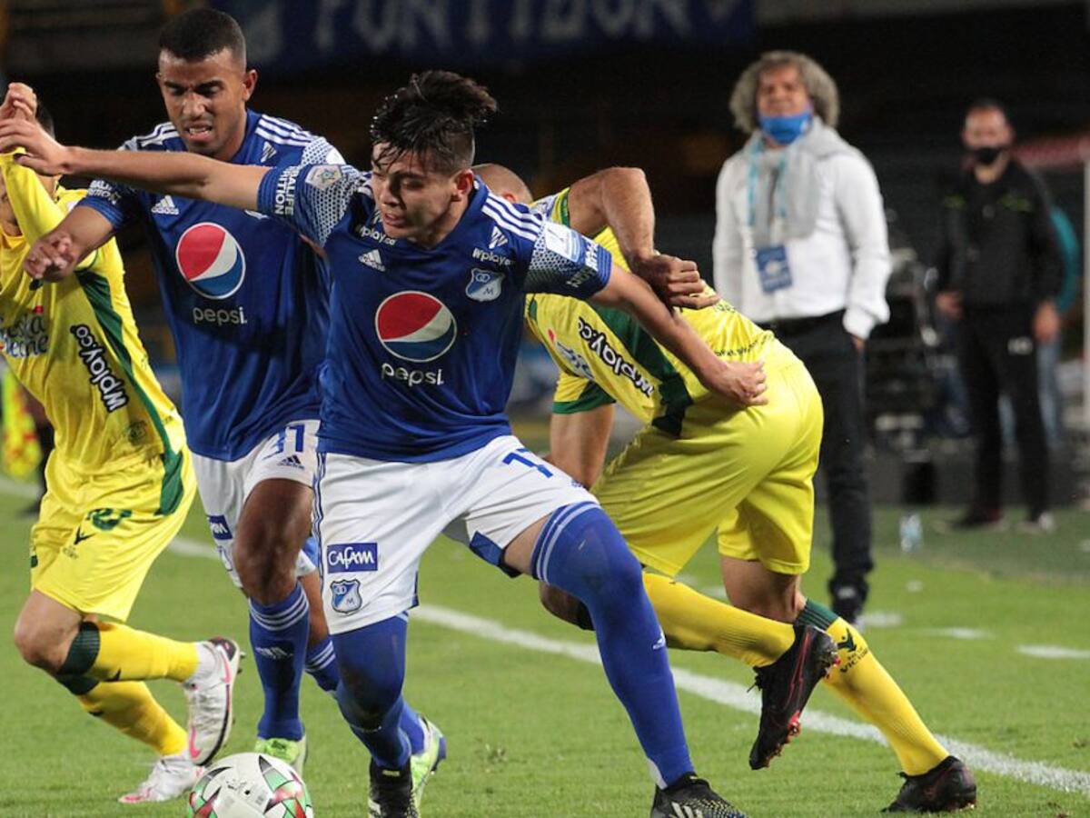 Millonarios hace la tarea contra Bucaramanga y se mantiene en los 8