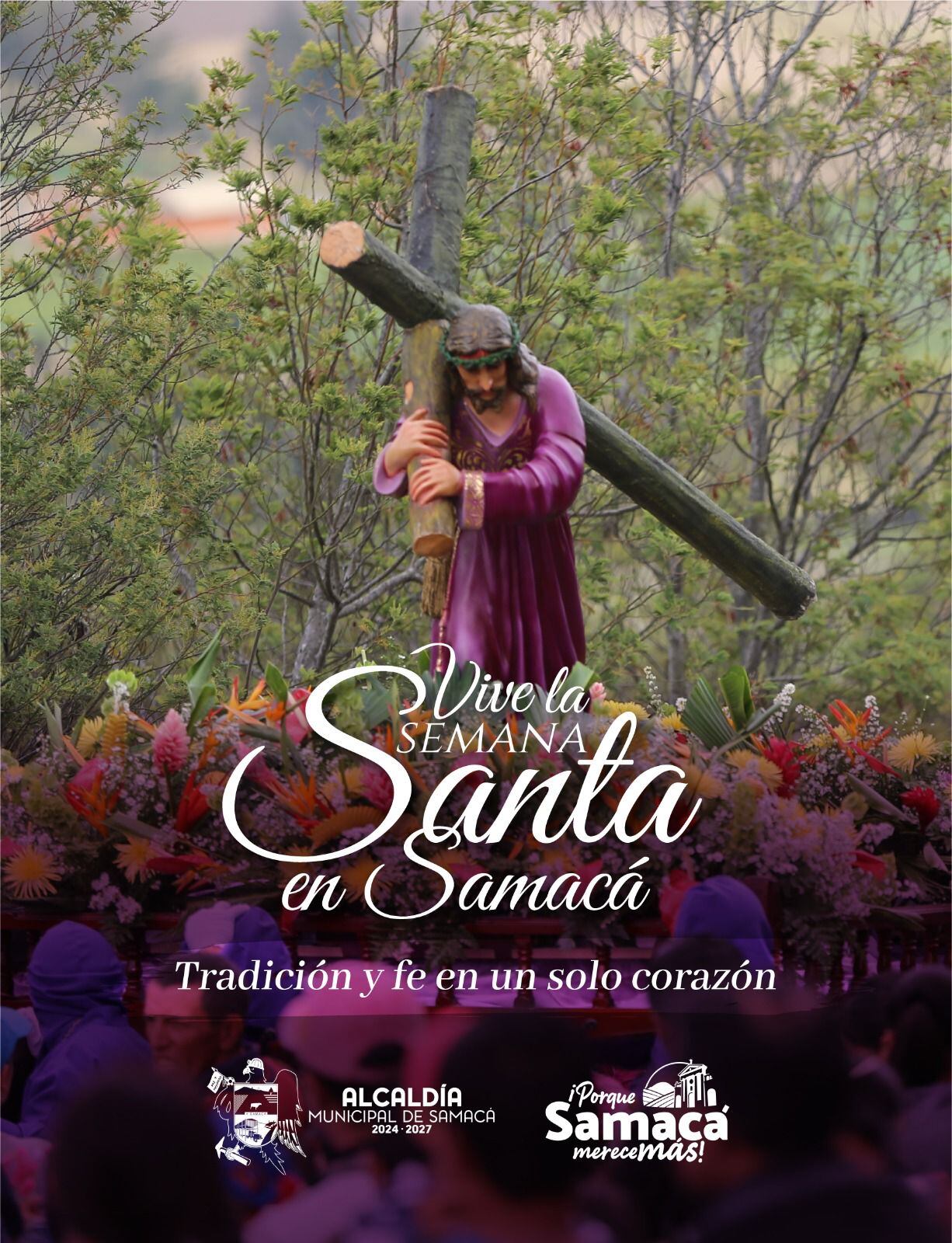 La Semana Santa, también se vive en Samacá