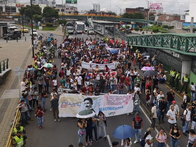 Vuelven a marchar los estudiantes de la Universidad Tecnológica de Pereira