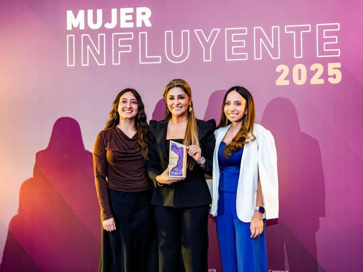 Gobernadora del Tolima recibió el galardón a ‘Mujer Influyente 2025’