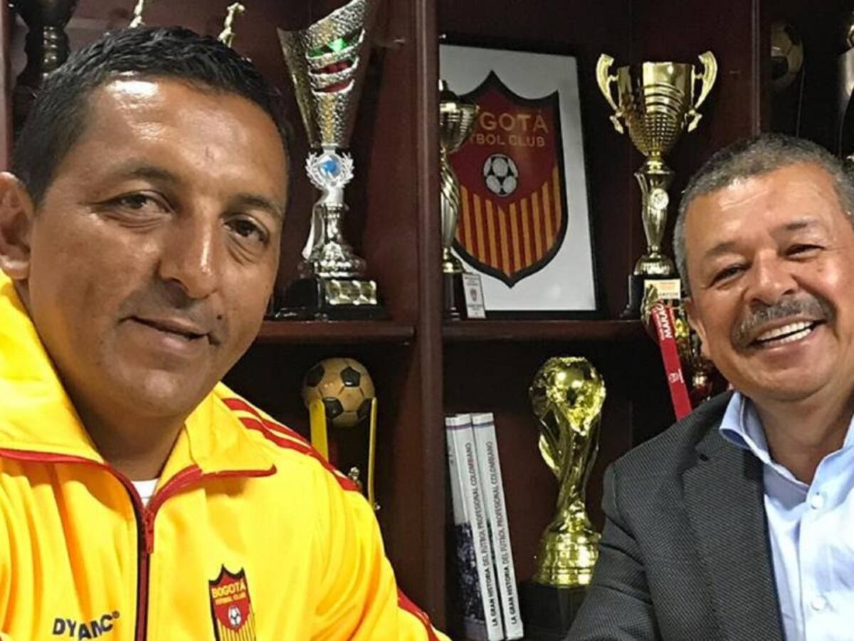 Jairo 'El Viejo' Patiño, nuevo técnico del Bogotá FC