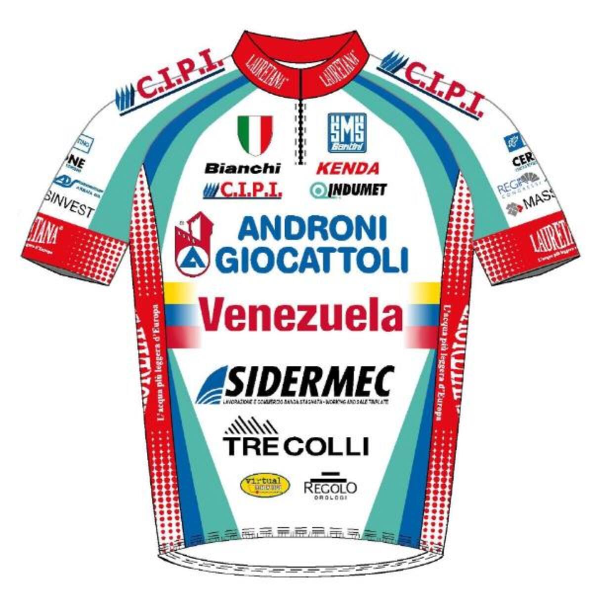 El equipo italiano Androni Giocattoli-Venezuela