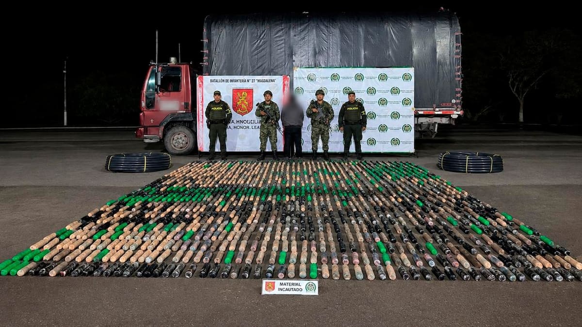 Red criminal intentó movilizar cargamento de marihuana oculto en mangueras por carreteras del Huila
