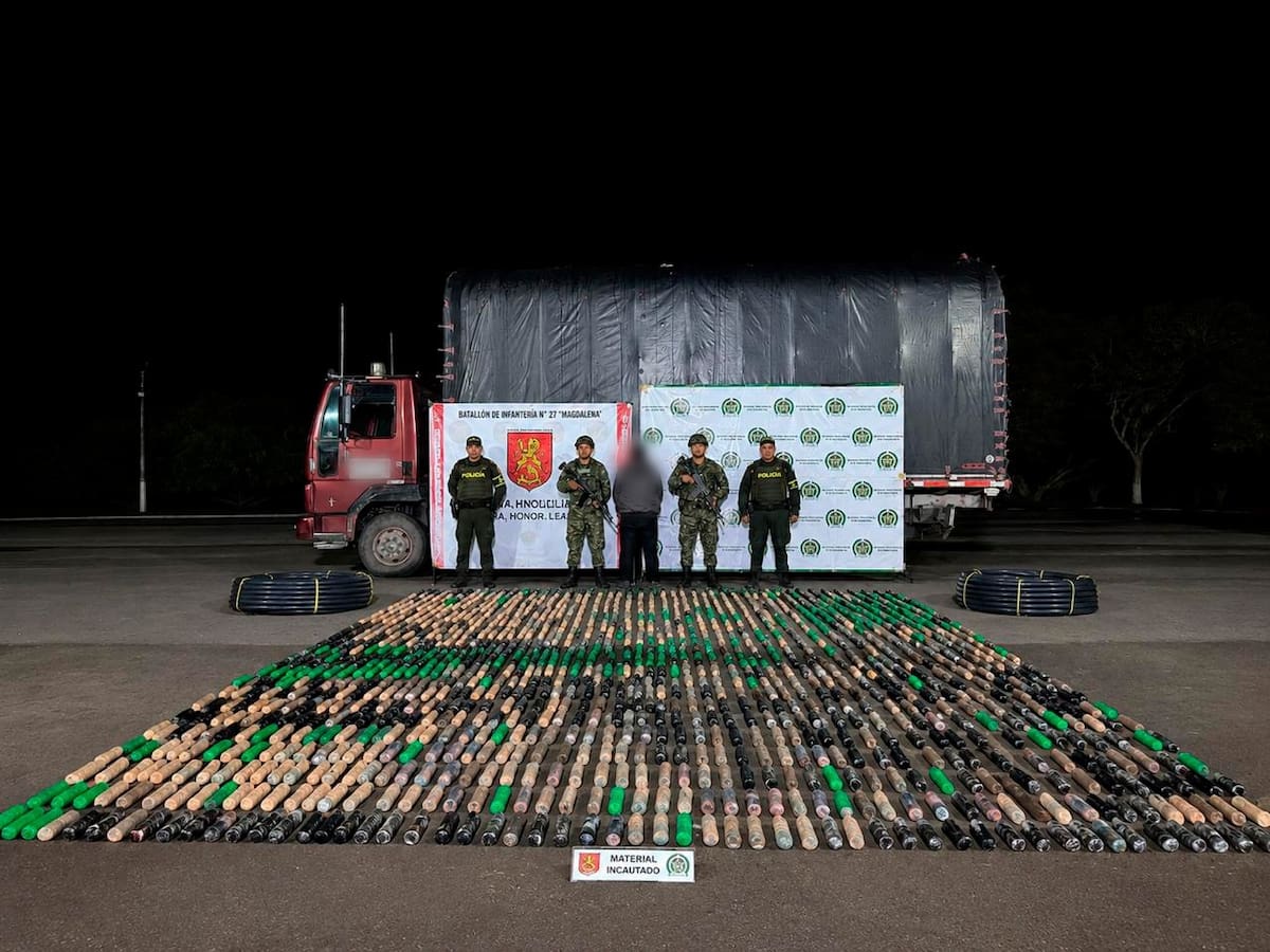 Red criminal intentó movilizar cargamento de marihuana oculto en mangueras por carreteras del Huila