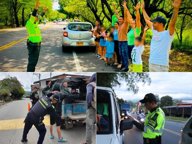 Las áreas de prevención y control se encuentran en las seis subregiones del departamento. Fotos: Policía Caldas.