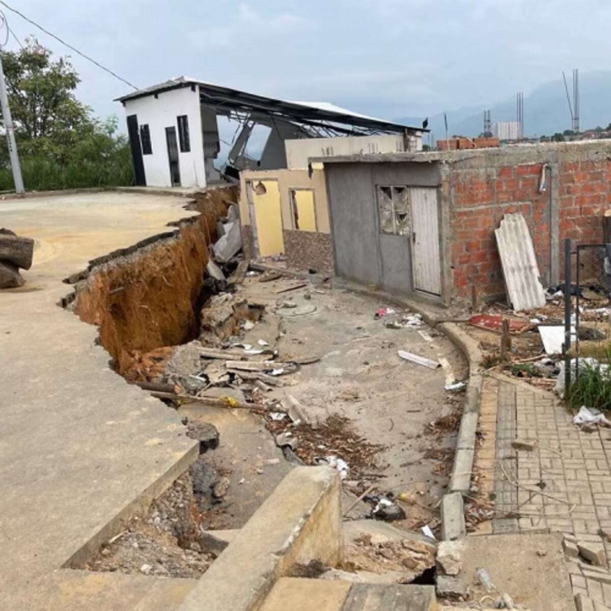 109 mil millones cuesta detener la erosión en el barrio La Feria de Bucaramanga