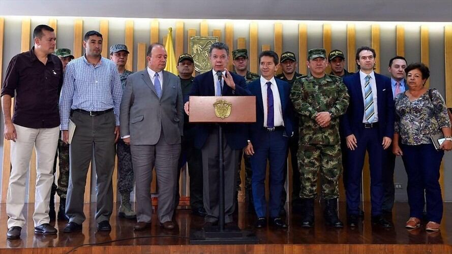 Juan Manuel Santos, presidente de la República. Foto: Colprensa