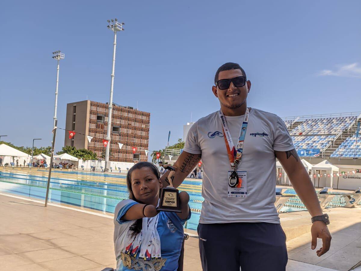 Samaria ganó siete medallas en el II Abierto Nacional de Paranatación