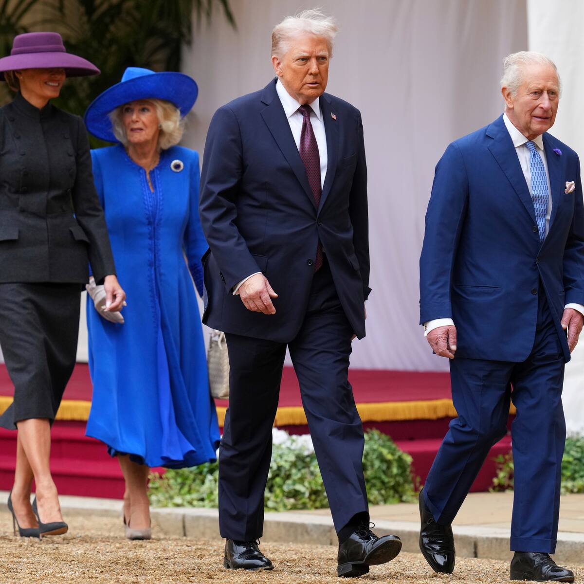 Trump inicia visita de Estado a Reino Unido en medio de protestas