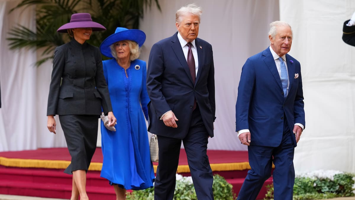 Trump inicia visita de Estado a Reino Unido en medio de protestas
