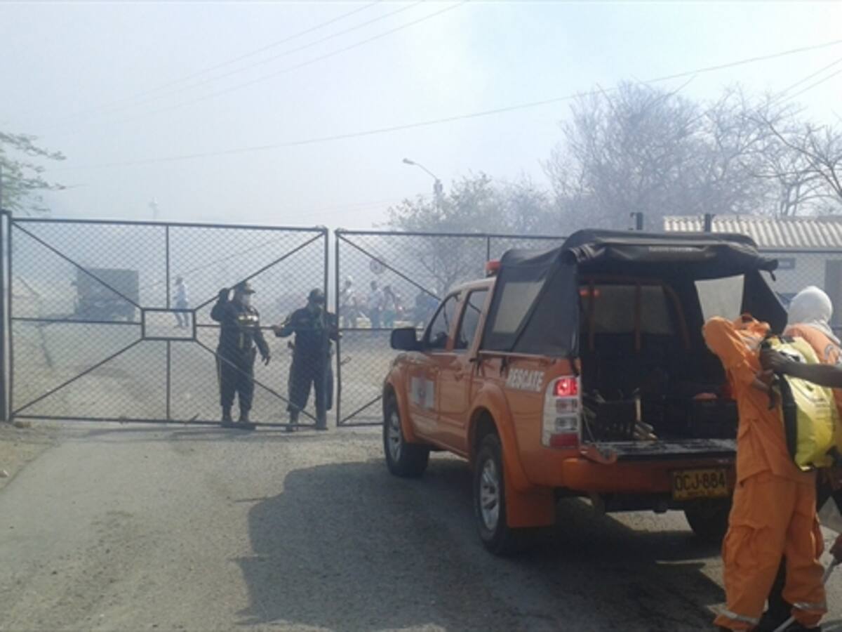 Alerta en Santa Marta por incendio en relleno sanitario