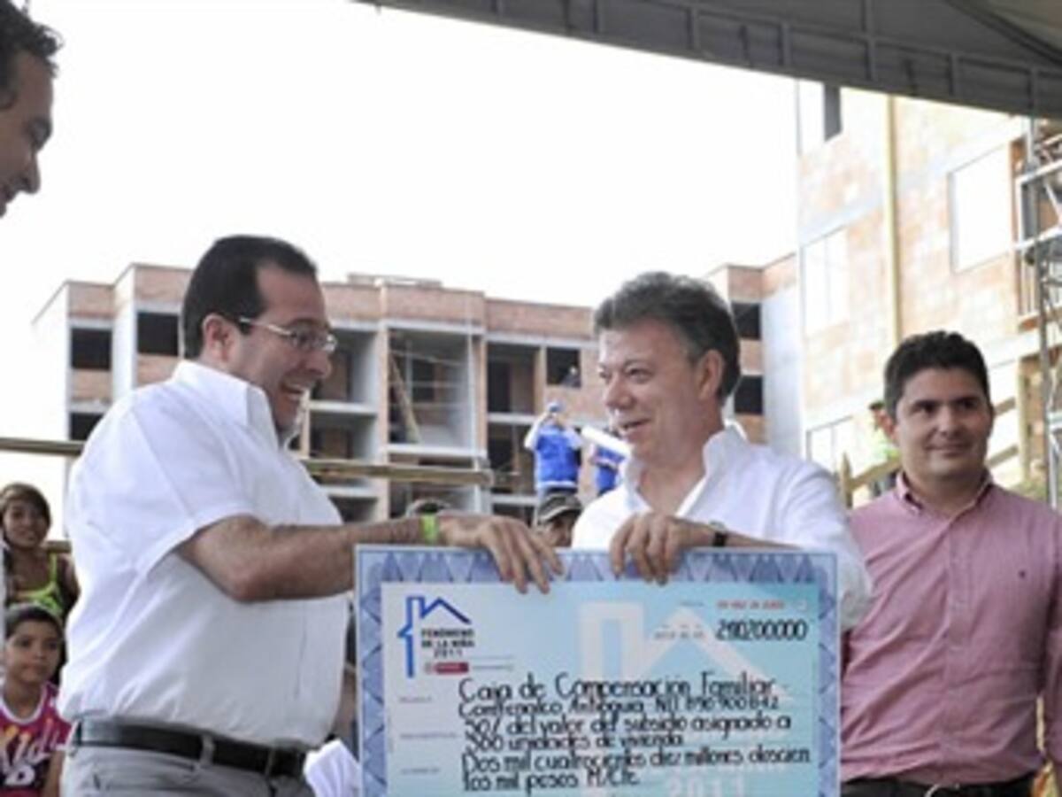 Ecos de la visita del presidente Santos en Antioquia