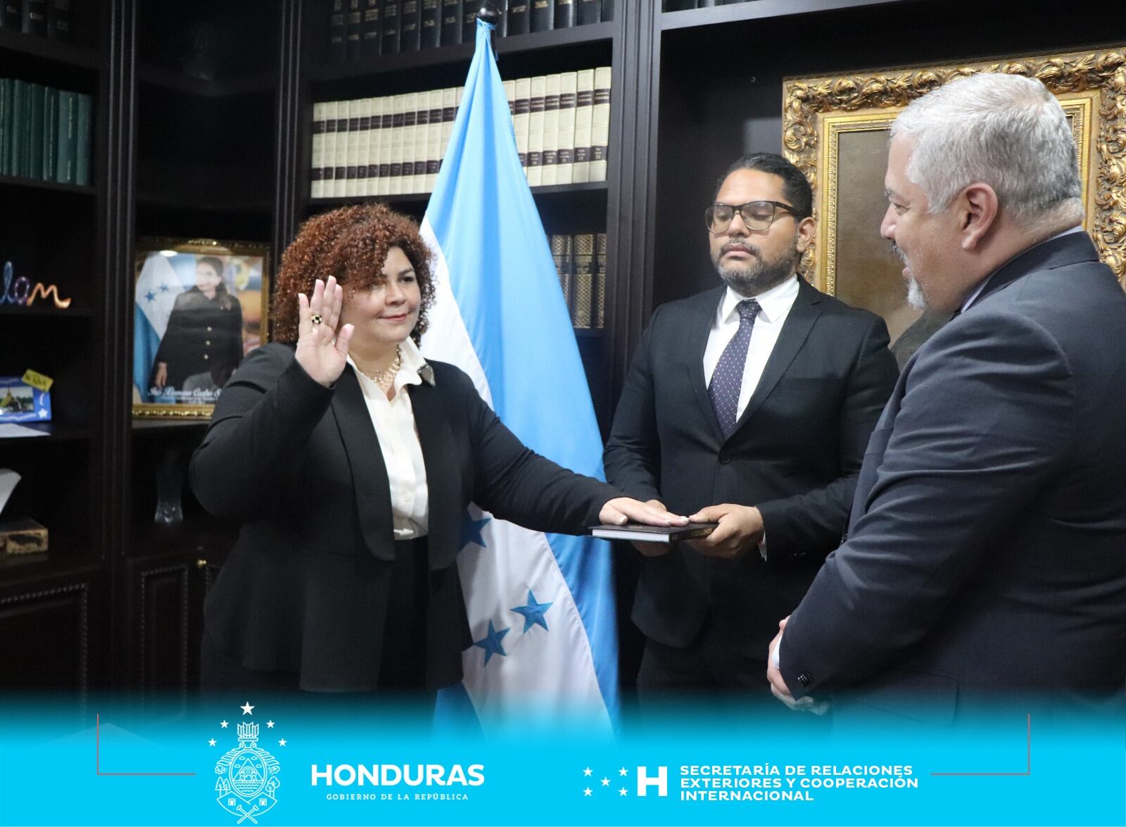 Taryn Arlette Moreno - Foto: Twitter @CancilleriaHN