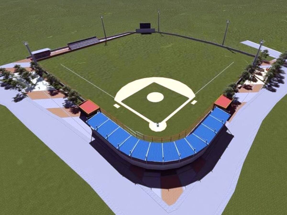 Clemencia tendrá estadio de sóftbol y béisbol infantil