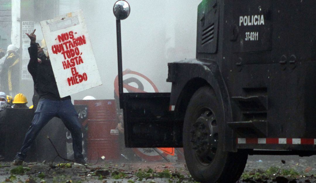 Manifestaciones en Colombia.
