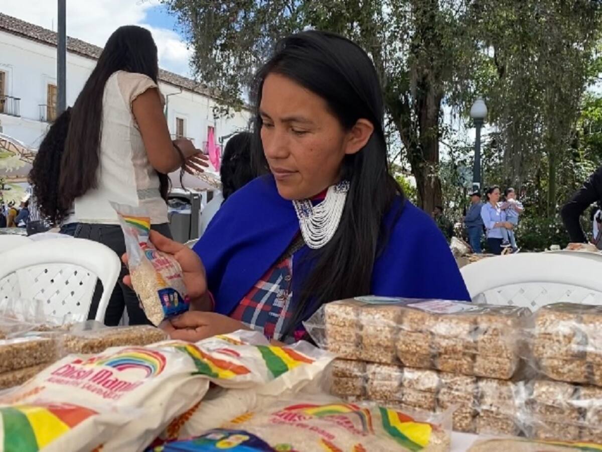 Crispetas de quinua y amaranto, un delicioso emprendimiento indígena en el Cauca