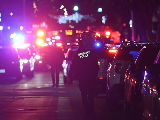 Tiroteo en la Universidad de Brown. (Photo by Kyle Mazza/Anadolu via Getty Images)