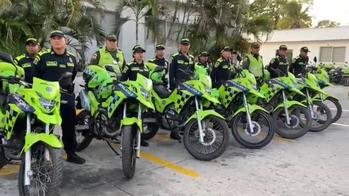 5.000 policías fortalecerán seguridad durante este puente festivo en Barranquilla