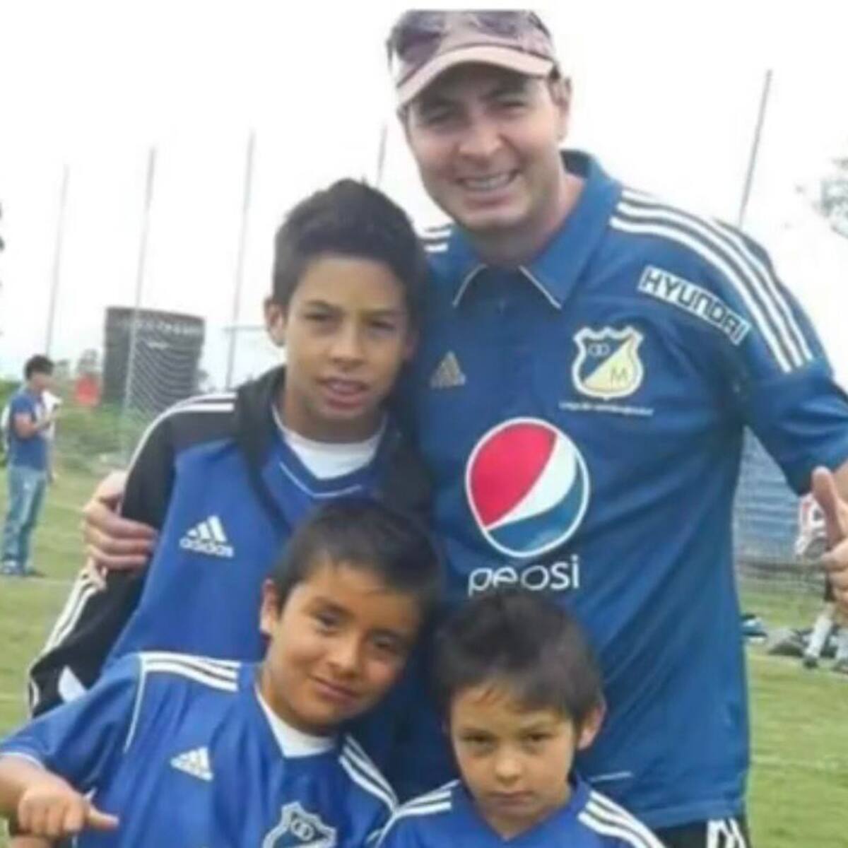 Papá de Mateo García publicó un emotivo video tras su llegada a Millonarios