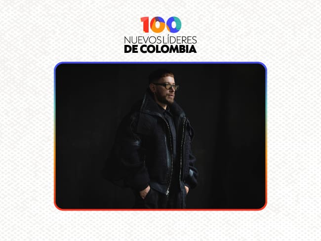 Foto del diseñador Hernando CubidesDiseñador colombiano en París