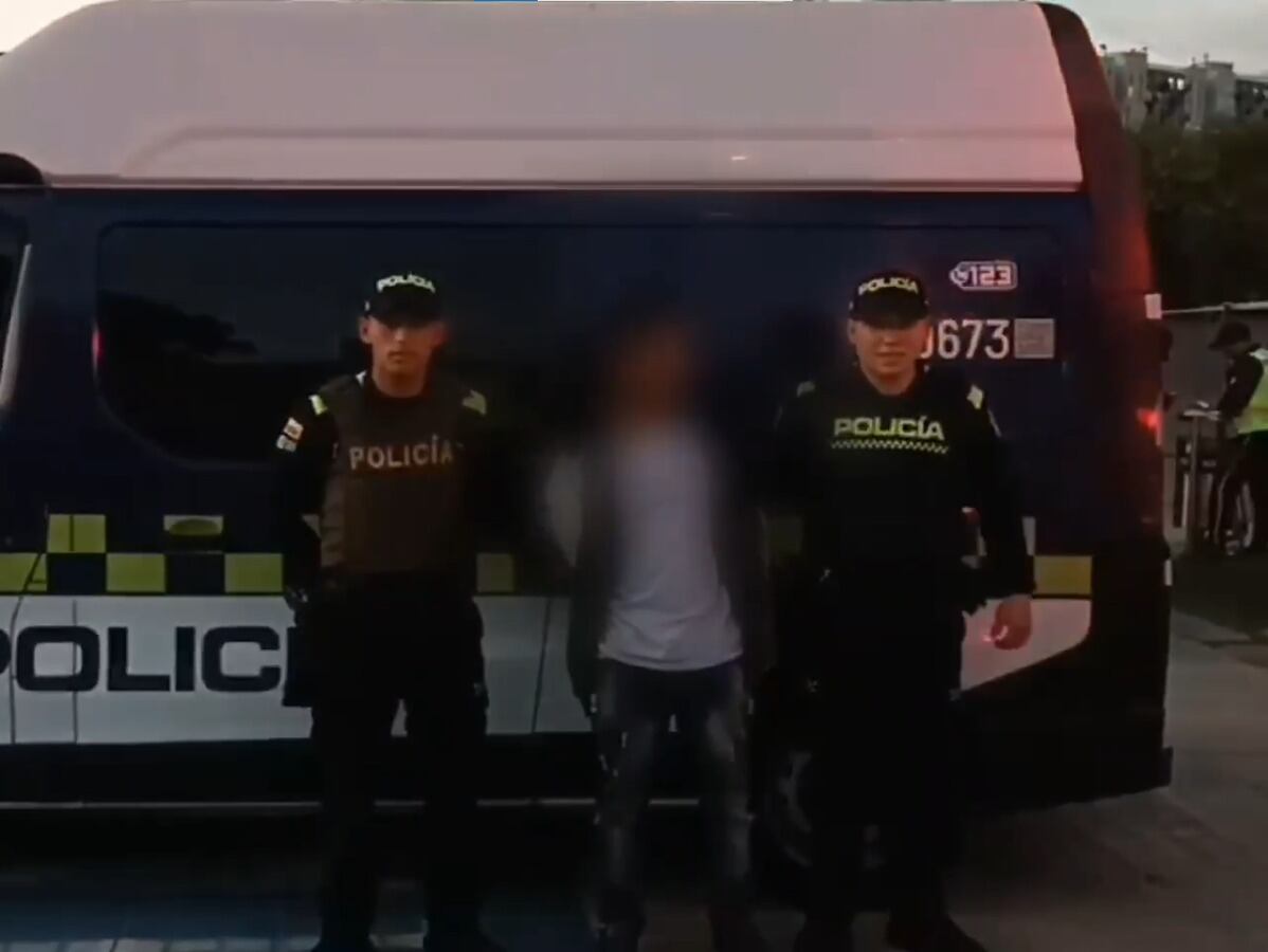 Cortesía: Policía Metropolitana de Bogotá