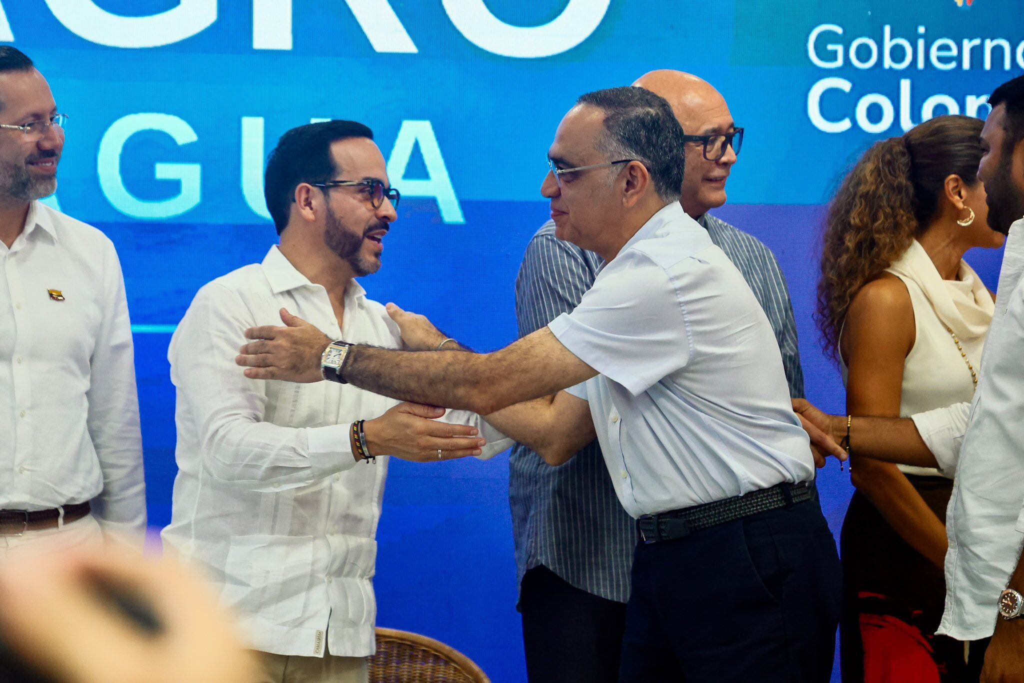 Estamos en la misma página, Presidente: Alcalde de Santa Marta, Carlos Pinedo/ Alcaldía de Santa Marta.