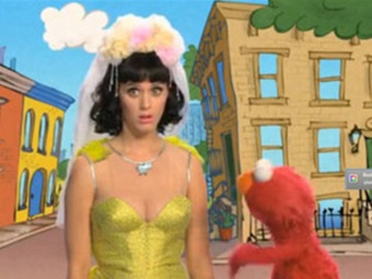 Censuran una aparición de Katy Perry en 'Barrio Sésamo' por ir demasiado sexy
