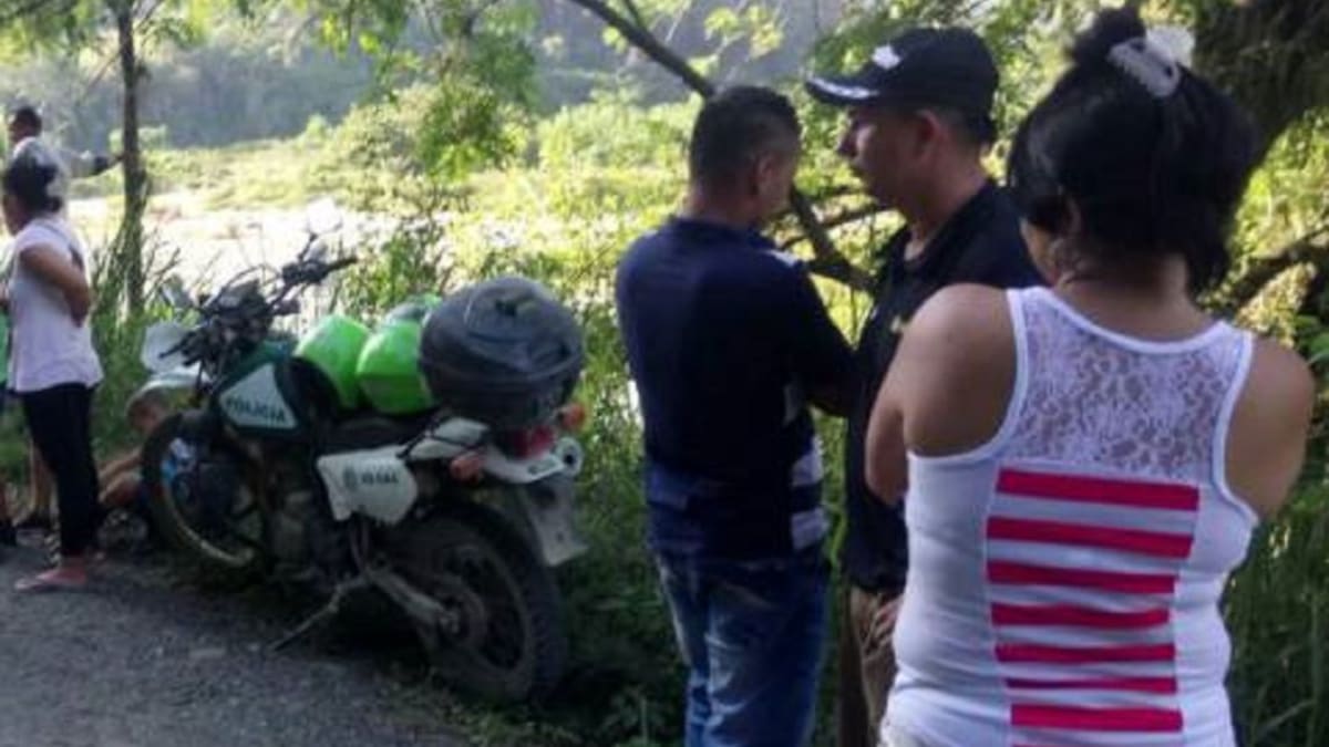 Dos personas resultaron heridas en un accidente en vías del norte de Caldas
