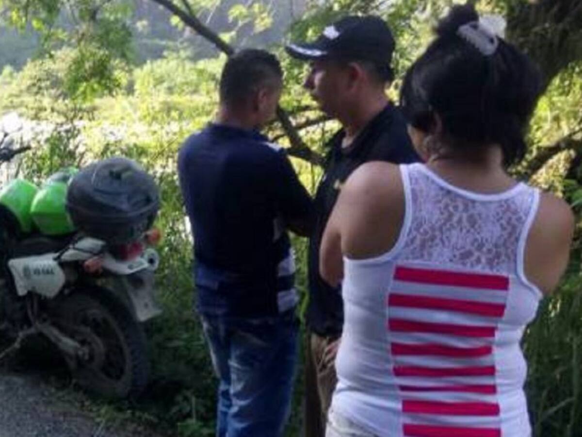 Dos personas resultaron heridas en un accidente en vías del norte de Caldas