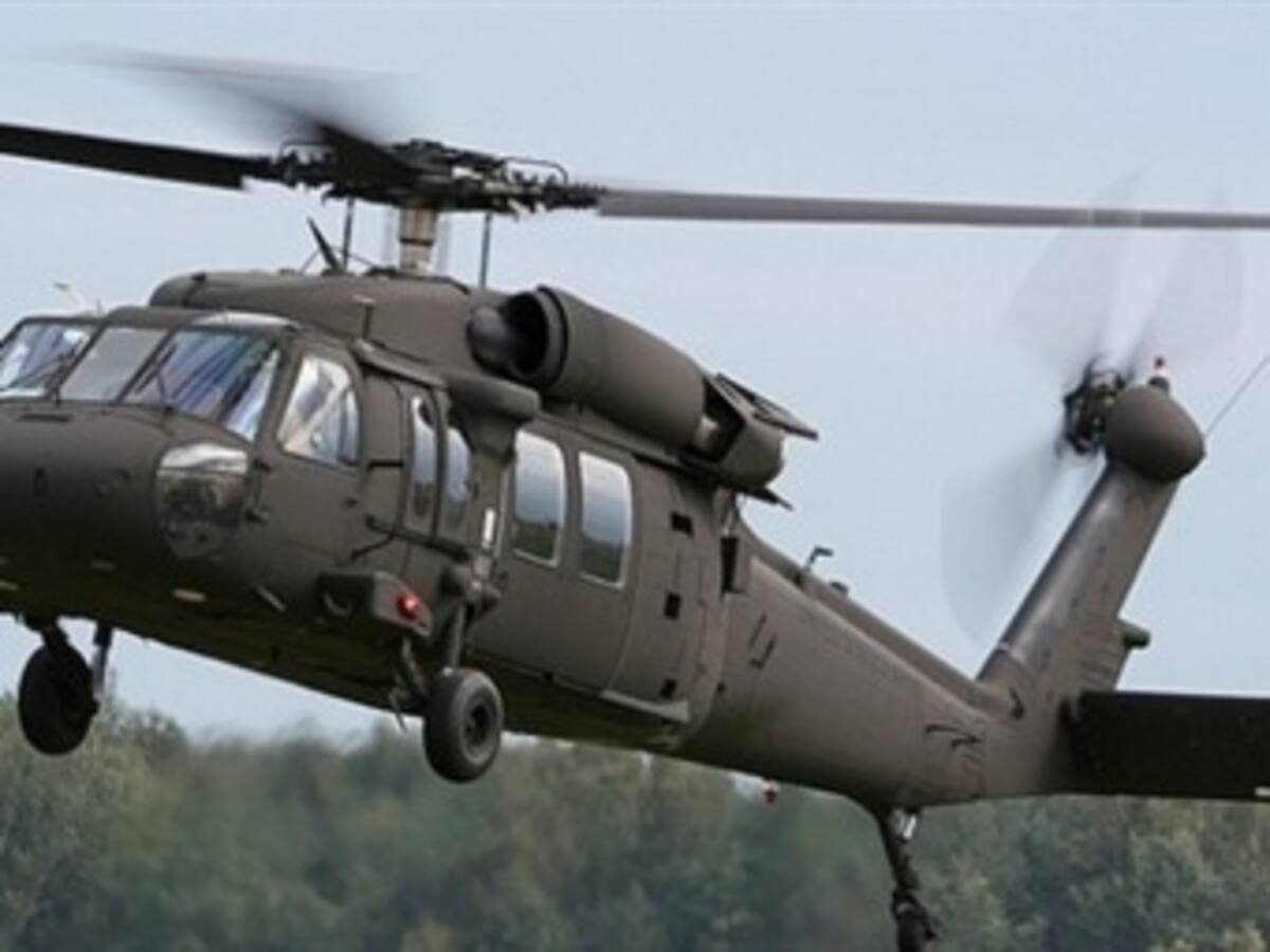 Mueren cuatro militares en accidente de helicóptero