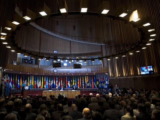 Sede de la CEPAL en Santiago de Chile.
(Foto: VLADIMIR RODAS/AFP via Getty Images)