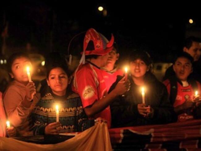 Los restos de Cristian Benítez están en capilla ardiente en Quito