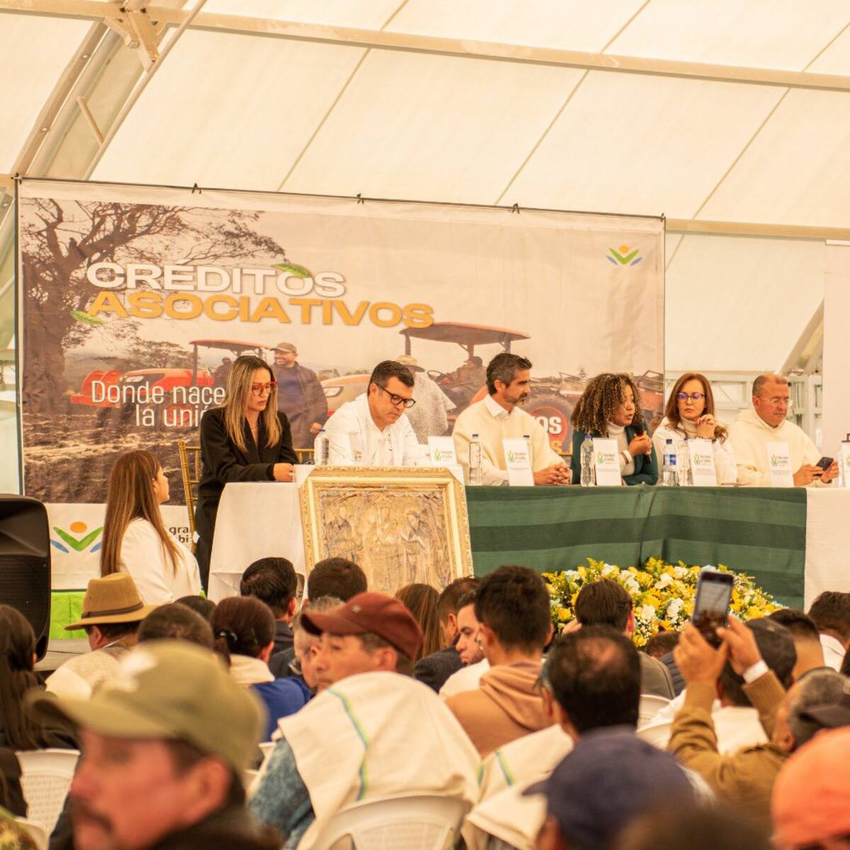 Desde Chiquinquirá el Banco Agrario anunció $ 21.800 millones en créditos para asociaciones rurales