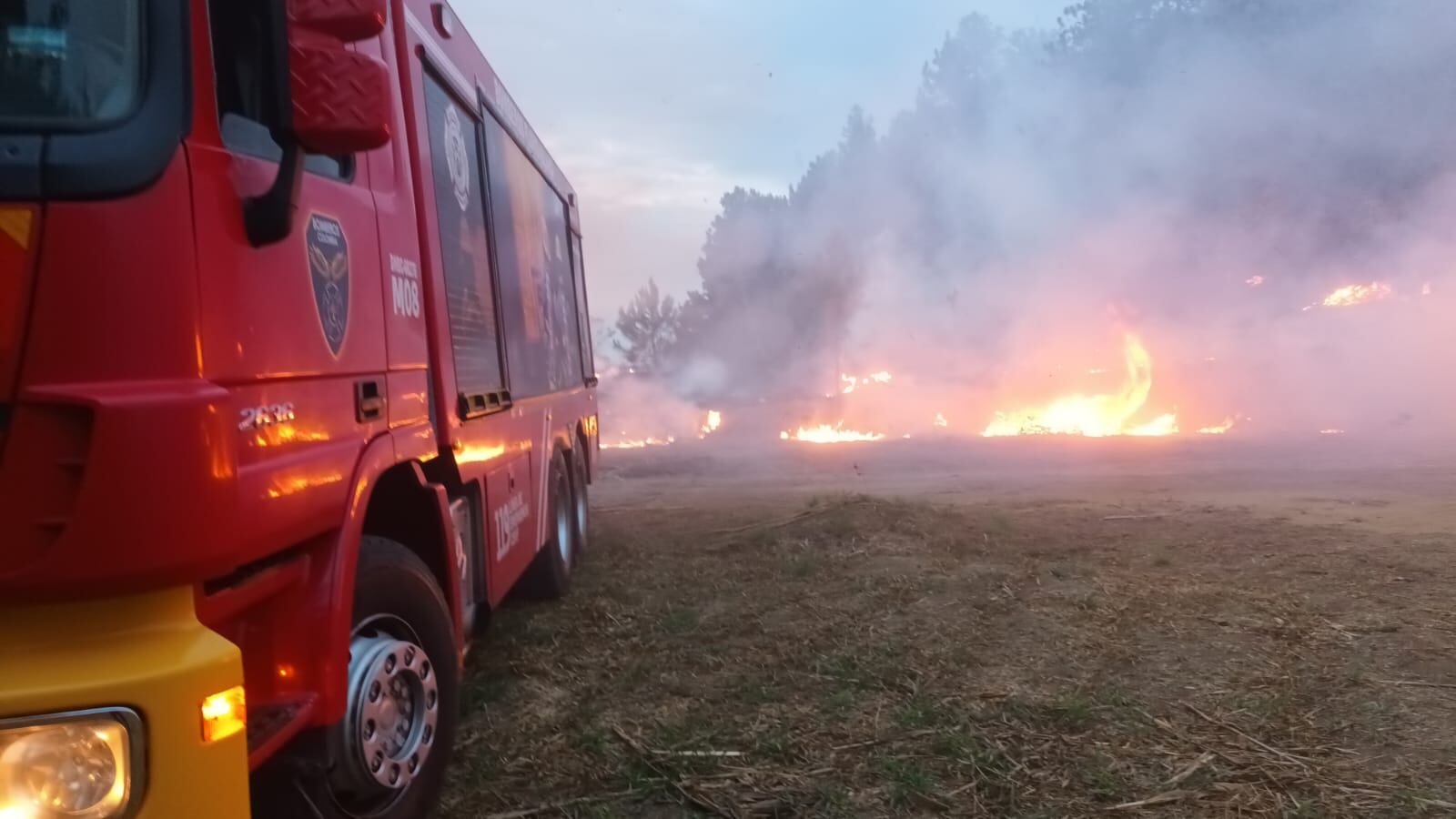 Foto: Bomberos Floridablanca, Santander. (Foto de referencia)