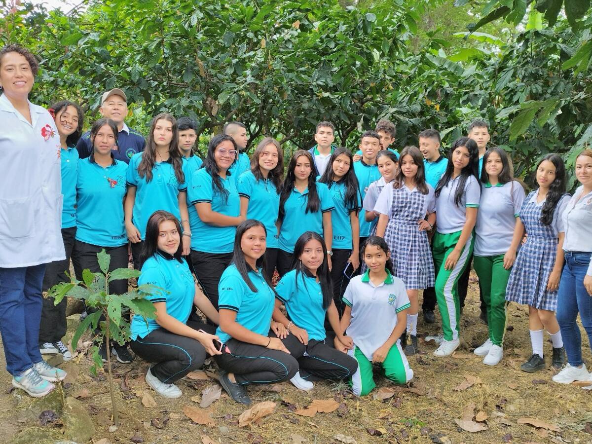 En el Huila estudiantes se capacitan para ser la nueva generación de catadores de cacao