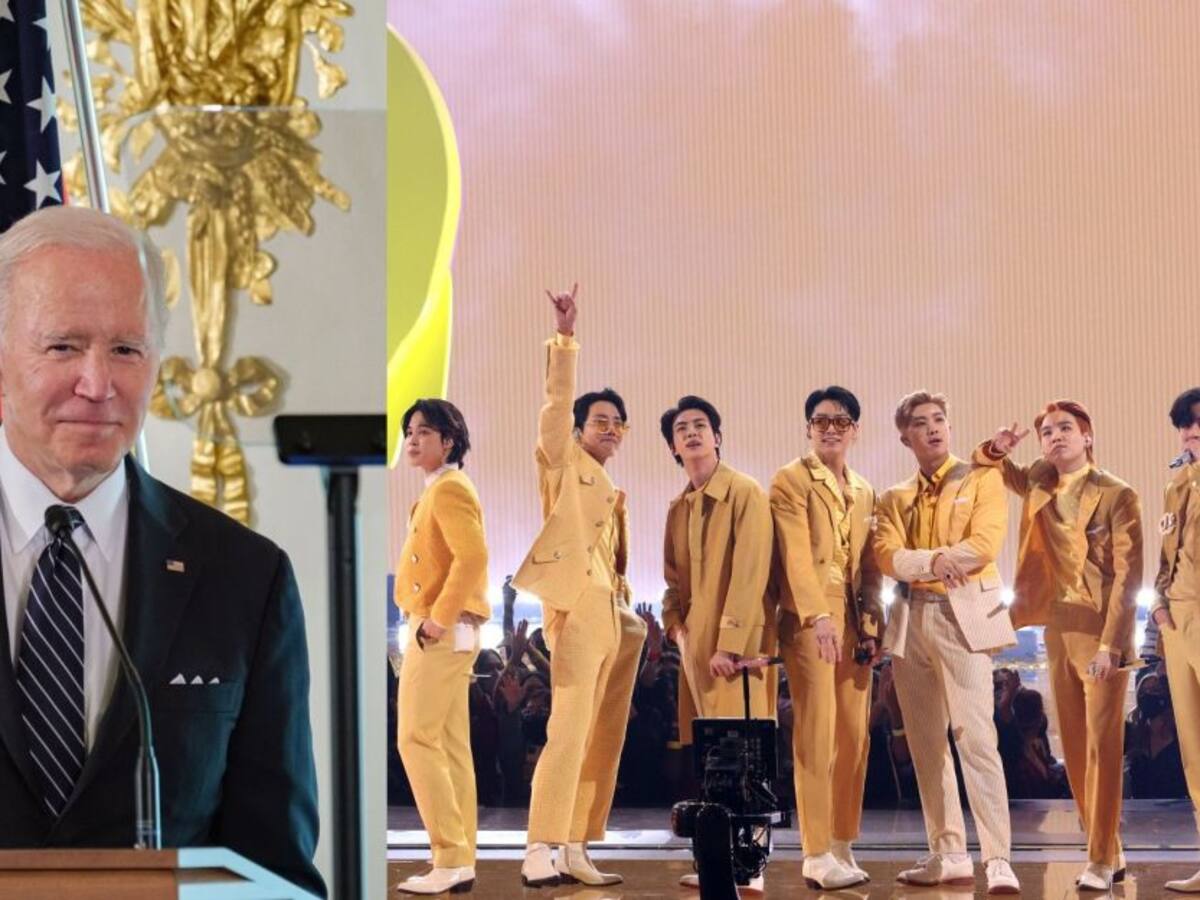 Joe Biden invitó a los integrantes de BTS a la Casa Blanca