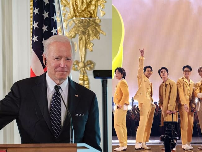 Joe Biden invitó a los integrantes de BTS a la Casa Blanca