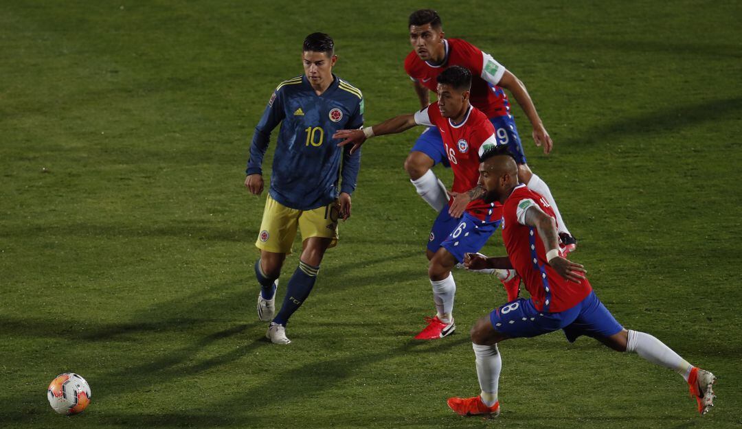 Chile vs. Colombia fecha 2 Eliminatorias Conmebol