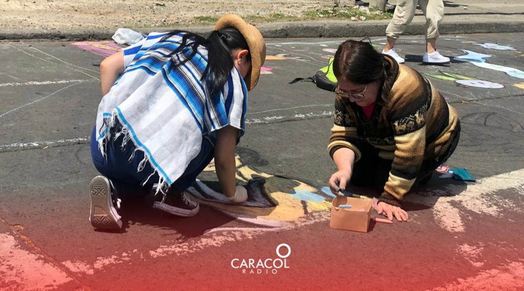 Arcoíris en el Asfalto