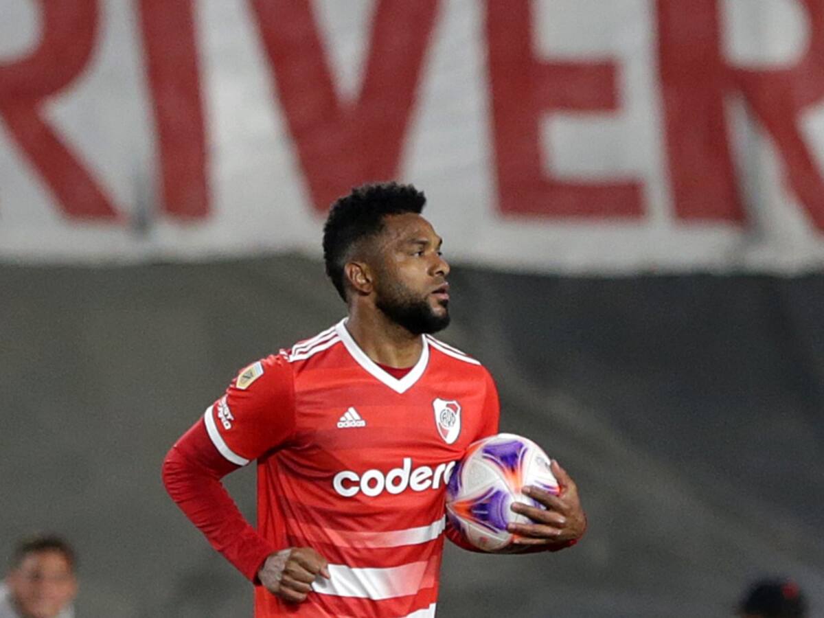 Borja marcó, pero no fue suficiente para evitar derrota de River Plate