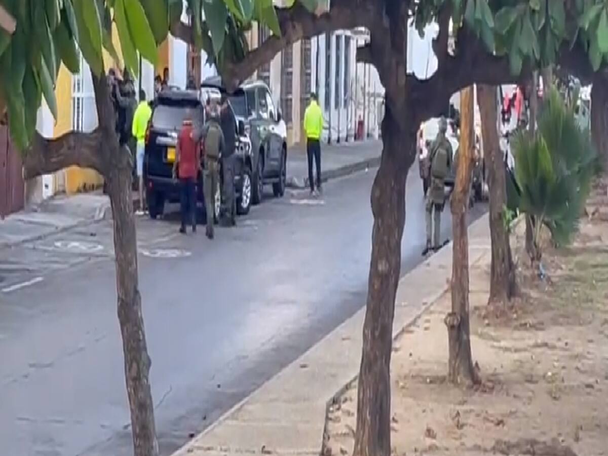 Operativo de Policía Antinarcóticos en centro de Cartagena no dejó capturados