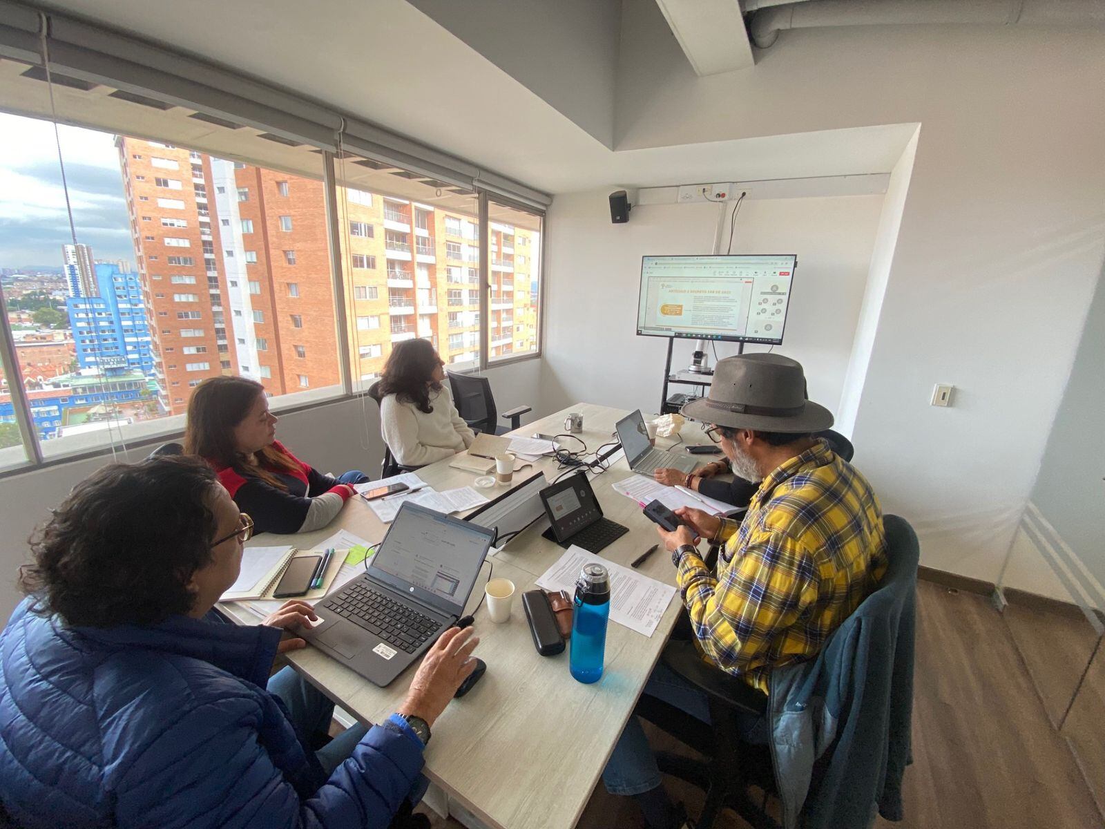 Funcionarios Unidad de Restitución de Tierras. Foto cortesía