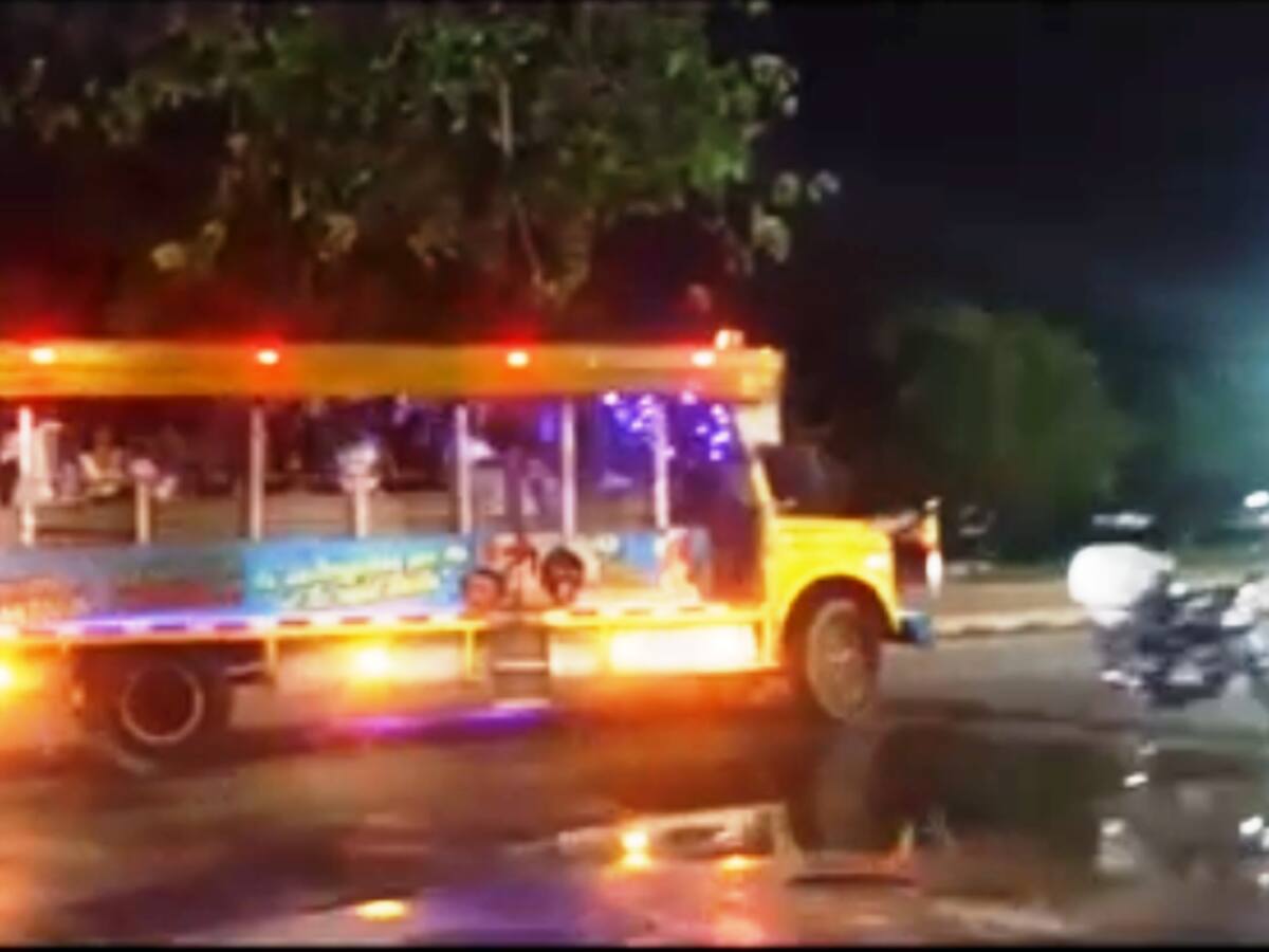 Identifican chiva turística que infringió decreto 0930 en Cartagena